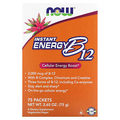 Now Foods Instant Energy B-12 2000 mcg 75 Packets  1 g Each GMP Quality Assured,