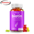 Biotin Gummies 10,000mcg - for Hair Skin & Nails, Longer,Stronger & Thicker Hair