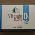 Vitamin D3 50,000iu blister pack (15 capsules) by Ortho Molecular Products