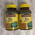 2 Nature Made Vitamin D3 2000 IU Supports Immune Health 220 Tabs Exp 10/25