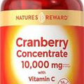 Cranberry 10,000 Mg Vitamin C 50 Mg Urinary Tract Immune Health, 150 Capsules