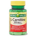 L Carnitine 500 Mg Amino Acid Heart Fat  Metabolism Energy Production , 30 Tabs