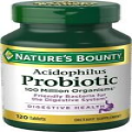 Nature's Bounty Acidophilus Probiotic Digestive Health 120 tabs