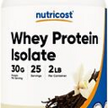 Nutricost Whey Protein Isolate Powder (Vanilla) 2LBS