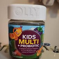 OLLY Kids Multi 100 Count (Pack of 1) Multi + Probiotic - 100 ct Multivitamin
