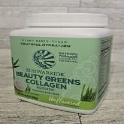 SunWarrior Beauty Greens Collagen Booster Unflavored 10.6 oz (300 g)