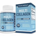 Purely Optimal Multi Collagen 2 Pack 120 Capsules Each Expires 06/2024 SEALED BQ