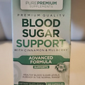 Premium Blood Sugar Support Supplement by PurePremium with Cinnamon & Mulberr