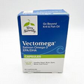 Vectomega Salmon Omega-3 EPA-DHA 60 Caps Terry Naturally Exp 9/24