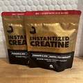 LOT OF 2 Gains In Bulk | Instantized Creatine Monohydrate 30 Servings Exp 9/2024