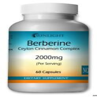 Berberine HCL 2000 mg Plus Organic Ceylon Cinnamon 60 Caps - Premium Quality