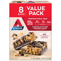 Atkin Chocolate Chip Protein Meal Replacement Bar,High Fiber,Low Sugar,Keto,8 Ct