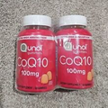 X2 Lot- Qunol CoQ10 Gummies, CoQ10 100mg, 60 X2 Delicious Gummy Supplements