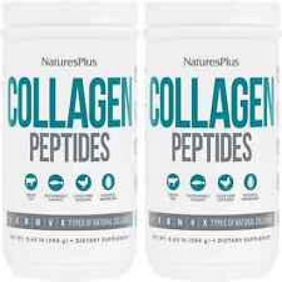 Collagen Peptides - 0.65 lbs Powder, Pack of 2 - Hair, Skin