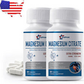 1-2x Magnesium Citrate hard Capsules 1000mg Per Serving-Highest Potency Capsules