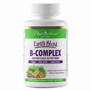 Earth's Blend B-Complex Supplement, Supports Energy & Immunity, Vegan, Non-GM...