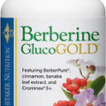 Berberine Glucogold Supplement - 1500mg Berberpure Berberine, Cinnamon, Crominex