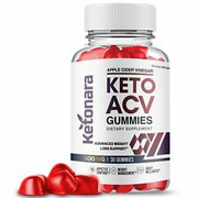 Ketonara Keto ACV Gummies, Ketonara Gummies Max Strength Official (1 Pack)
