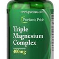 Triple Magnesium Complex 400 mg 60 Fast Release Capsules Puritans