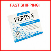 Peptiva Digestive Enzyme Supplement + ProDigest - Helps with Bloating, Gas, Cons