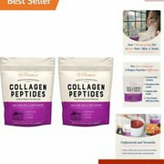 Collagen Peptides - Hair, Skin, Nail, Joint Support - Type I & III - 82 Servings