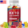 Keto ACV BHB Gummies For Fat Burner Weight Loss Detox Keto Diet Pills 60 Gummy