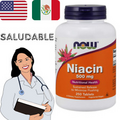 250 TABLETAS, Suplementos Niacina Vitamina B-3 500 mg, Salud Nutricional, Vegano