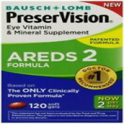 Bausch & Lomb PreserVision AREDS 2 All-in-One Product Softgel 120 Count Exp 2/25