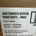 Abbott Juven Therapeutic Nutrition Powder Orange 30 pckts 9-1-2025