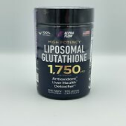 NEW Alpha Flow Liposomal Glutathione Supplement 1750mg Liver (120 Capsules) 8/24