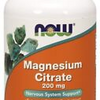 Now Foods Magnesium Citrate 200mg 100 Tablet