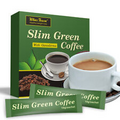 18Teabags Slim Green Coffee  Ganoderma Control Weight Detox Tea Weight Loss