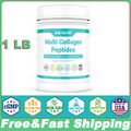 1lb Multi Collagen Peptides Protein Powder–5 Types (I, II, III, V, X) Unflavored