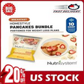 Nutrisystem Homestyle Pancakes, Frozen Breakfast-Ready, FLASH-FROZEN,  10 Count