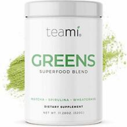 32 Servings of Super Greens Powder Teami Green Superfood Powder 16 Vegan Super