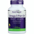 Natrol Omega-3 Fish Oil - Lemon 1,200 mg 60 Sgels