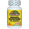 Nature's Blend Prenatal Multivitamin with Minerals 100 Tabs