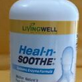 LIVINGWELL - Nutraceuticals - HEAL-N-SOOTHE - 90 Capsules - Exp 12/2026 New Seal