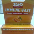 Zand Immune Fast Zesty Orange Chews | Boosts Immune Response & Cell Activity...