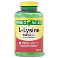 Spring Valley L-Lysine Dietary Supplement 500 mg 250 Count