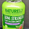 NATURELO Bone Strength - Plant-Based Calcium, Magnesium, Potassium 120 Capsules