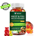 Fruits & Veggies 60 Fruit & Veggie Supplement Gummies Vitamins & Minerals MENXI
