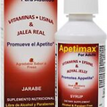 Apetimax Vitamins Lysine Royal Jelly Promueve El Apetito Jarabe Para A