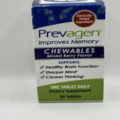 Prevagen Improves Memory Chewables Mixed Berry Flavor - 30 Tablets