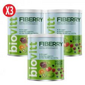 3X Biovitt Fiberry Detox Powder Reduce Constipation Helps Balance Healthy [240g]