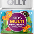 OLLY Kids Multi + Probiotic Gummy Multivitamin 35 Day Supply (70 Count) Yum B...