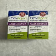 Prevagen Extra Strength Chewable Berry Flavor - Lot Of 2, 30 Ct. Each NEW