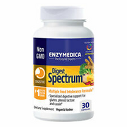 Enzymedica Digest Spectrum 30 Capsules, Digestive Aide, Energy Support, Vegan