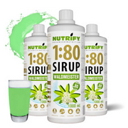 NUTRIFY Low Carb 1:80 Syrup Vital Drink Beverage Concentrate 3L for 240L
