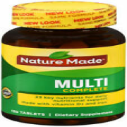 NATURE MADE MULTIVITAMIN TABLET 130 CT
